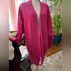 Express long cardigan